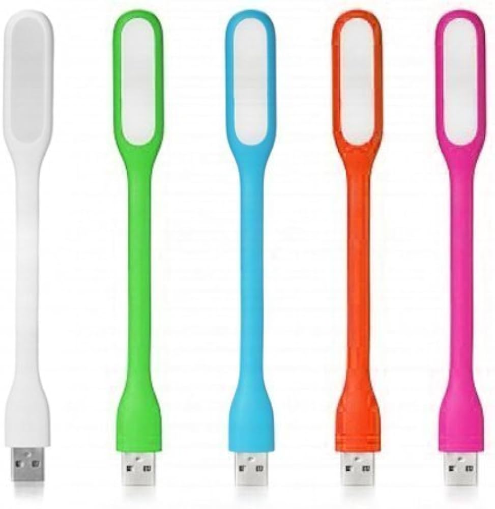 USB Night Light Flexible Portable Mini Lamp Bulbs Tubes