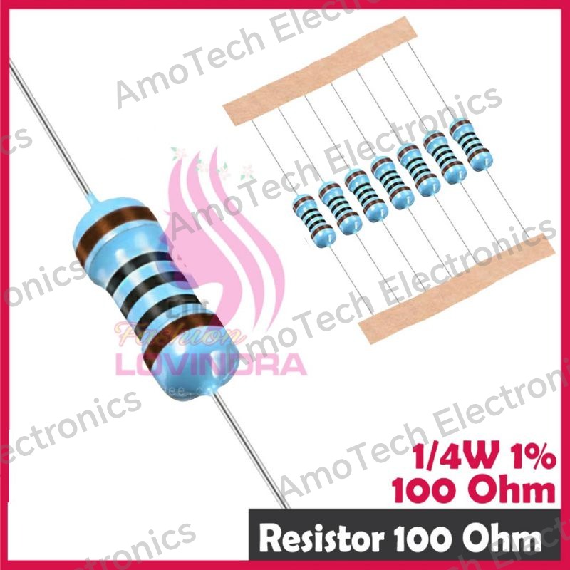 Resistor 100 Ohm 1/4W