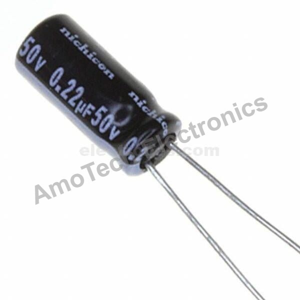 0.22uf 50V Electrolytic Capacitor